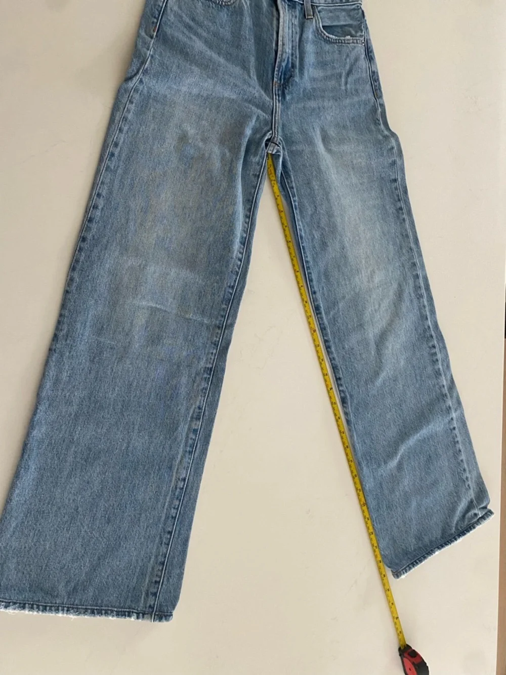 Denim Forum Coco Light Blue Wide Leg Jeans - Picture 12 of 13